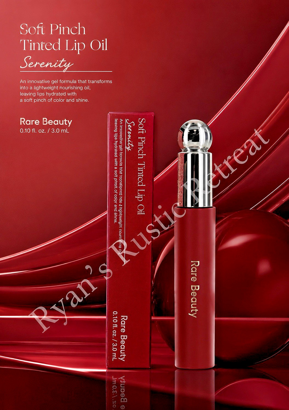 Rare Beauty - Soft Pinch Tinted Lip Oil - Shade: Serenity - 0.10 fl oz/ 3.0 mL